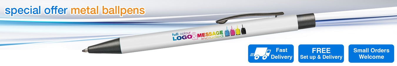 Special Offer Metal Pens - Including Engraved & Full Colour Branded