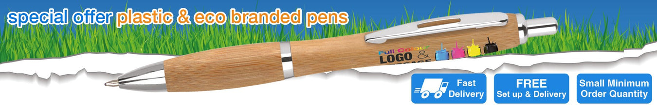 Special Offer Eco Pens - Bamboo, Card, Wood & Recycled Plastic